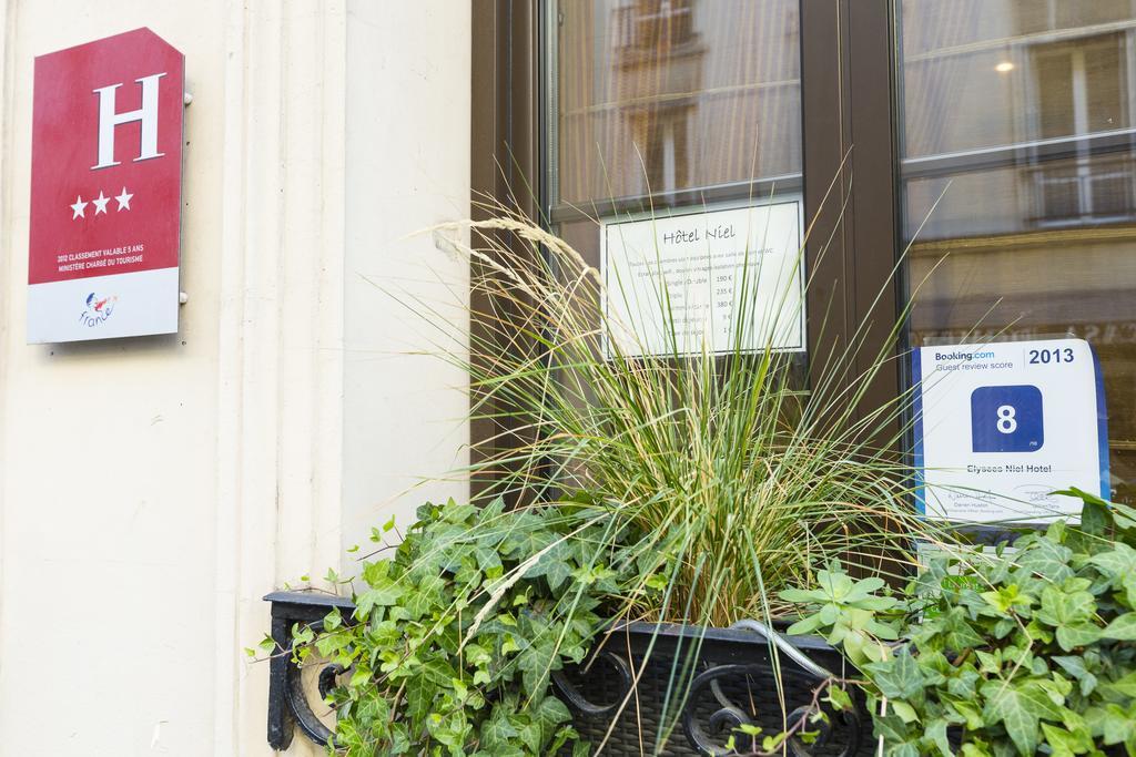 Elysees Niel Hotel Paryż Zewnętrze zdjęcie